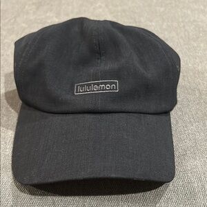 Lululemon Black Baseball Cap